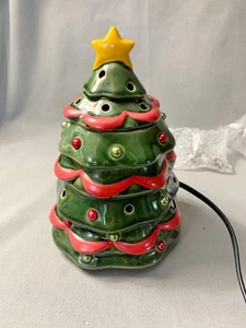 Scentsy Albero di Natale Premium Scaldacera Collezione Vacanze RITIRATO HTF - Foto 1 di 7