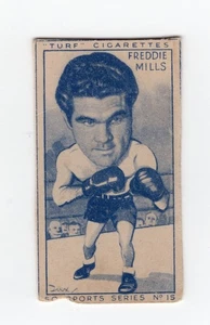 Sports 1949 Cigarette Card - Boxing, Freddie Mills - Picture 1 of 1