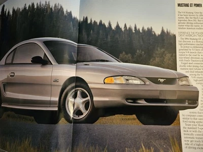 1994 Ford Mustang Original Dealership SALES Brochure - Image 1 of 4
