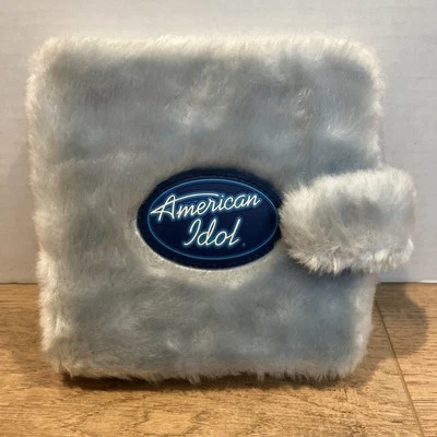 American Idol Vintage 2000's  Plush CD/DVD Case Holder Storage 12 Slots Old Navy - Image 1 of 4