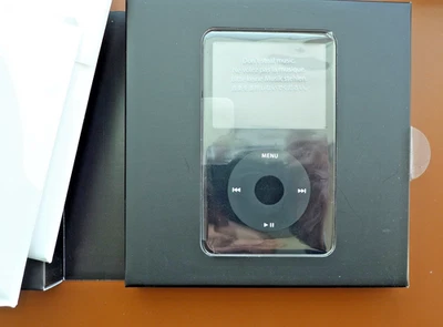 APPLE iPOD 60GB 5th GENERATION BLACK A1136 (NEW) - Image 1 of 4