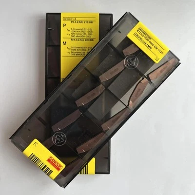 SANDVIK / N123J2-0500-0002-CM 1125 / Hard alloy CNC blade tool 10 PCS Foto 1 de 4