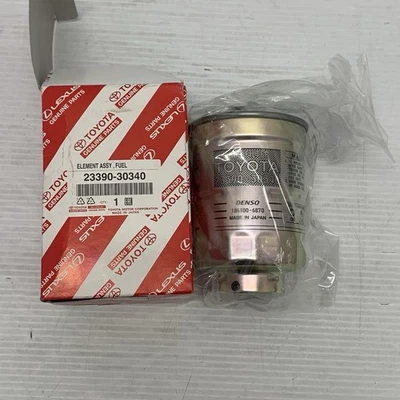 NEW GENUINE LAND CRUISER PRADO FUEL FILTER 2019-2023 23390-30340 - Image 1 of 4