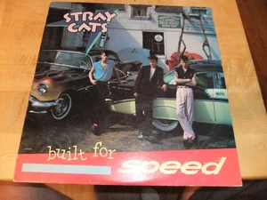VTG 1982 Stray Cats Built For Speed VINYL LP STRUT EXC+/EXC COND ROCK POP BAND - Imagen 1 de 4