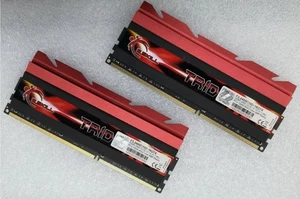 G.SKILL 2 X 8GB DDR3 2400 Desktop DIMM RAM Trident X F3-2400C10D-16GTX 240pin - Picture 1 of 3