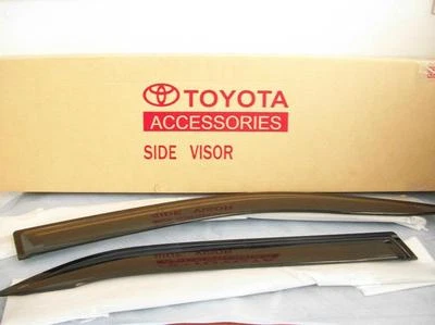 VISERA PROTECTORES DE CLIMA PARA 2 PUERTAS TOYOTA HILUX VIGO CHAMP 2005-2013 PIEZAS ORIGINALES Foto 1 de 4