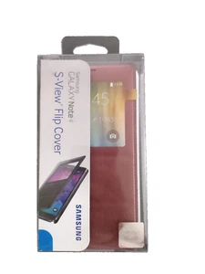 ORIGINAL Samsung S-View Flip Cover Hülle für Samsung Galaxy Note 4 - Open Box. - Bild 1 von 11
