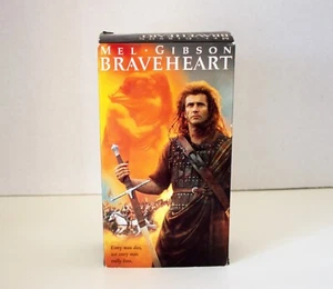 Braveheart VHS Mel Gibson 1996 2-Tape Set History Drama Paramount R - Imagen 1 de 5