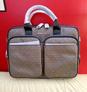 Michael Kors Men's Cooper Briefcase Shoulder Bag - Picture 1 of 7