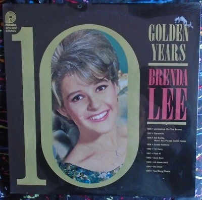 BRENDA LEE*, 10 Golden Years USA New Sealed LP FREE SHIPPING - Image 1 of 2