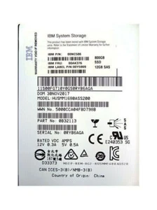 IBM ACMF 800Gb 2.5″ SSD Flash Drive 00MJ158 00AK376 Solid State Drive - Afbeelding 1 van 4