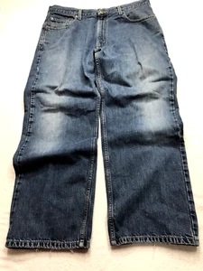 Vintage '04 LEVIS 569 Jeans Men 36x30 Loose Straight Distressed Denim Baggy Y2K - Picture 1 of 19