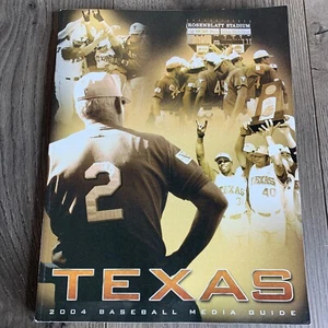 2004 Texas Longhorns Baseball Media Guide UT University Of Texas Longhorns - Picture 1 of 8