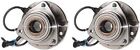 Hub Bearing Assembly for 2004 Chevrolet S10 Fit ALL TYPES Wheel-Front Set