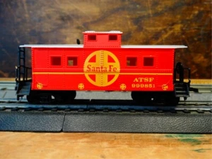 Life Like HO Scale 42' AT & SF Santa Fe 99985 Hobby Model Railroad Caboose - Picture 1 of 6