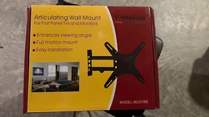 VideoSecu ML531BE Articulating Wall Mount for Flat Panel TVs, Monitors 25''-55'' - Picture 1 of 2