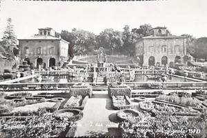 Cartolina Bagnaia - Viterbo - Villa Lante - I due villini - 1958 - Bild 1 von 2