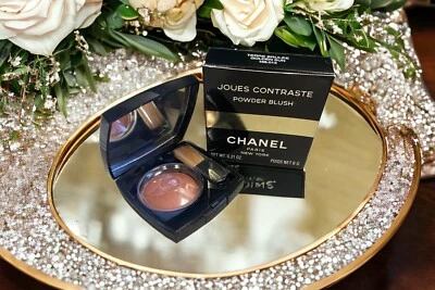 Rubor en polvo Chanel Joues Contraste en TERRE BRULEE/GOLDEN SUN *RARO* NUEVO EN CAJA Foto 1 de 4