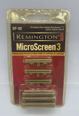 Remington SP-92 MicroScreen 3 Pantalla de repuesto y cortador 3070 4570 5570 Foto 1 de 4