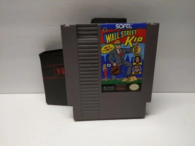 Wall Street Kid NES (Nintendo Entertainment System, NES 1990) EXCELENTE CON FUNDA Foto 1 de 4