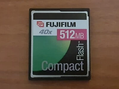 Fujifilm 256MB CF Compact Flash Card - M1781 - Image 1 of 2