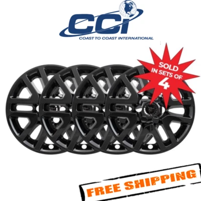 Coast to Coast IWCIMP427BLK Wheel Skins for 14-15 Nissan Xterra & 14-21 Frontier Foto 1 de 4