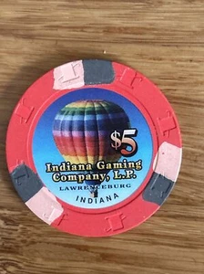 Indiana Gaming Company NCV Hersteller Muster Casino Chip - Bild 1 von 3