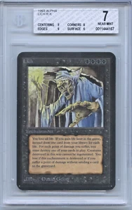 Lich bewertet Beckett BGS 7 Alpha MtG Magic die Sammelkarte Karten - Bild 1 von 2