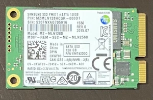 128GB mSATA SSD HDD Toshiba/Samsung/SK Hynix Laptop Dysk twardy. - Zdjęcie 1 z 6