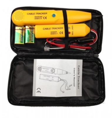 KABELFINDER TONGENERATOR SONDE TRACKER DRAHT NETZWERK TESTER TRACER KIT - Bild 1 von 4