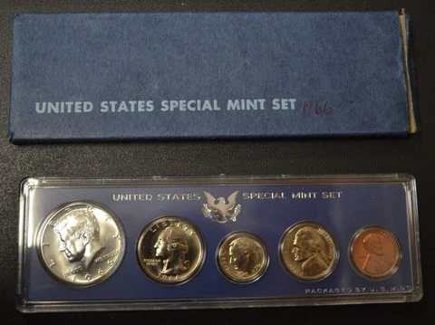 1966 U.S Special Mint Set in OGP Cover