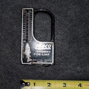 Vintage Zebco De-Liar Modell 228 Fischwaage mit Lineal [aus den 70er Jahren] - Bild 1 von 4