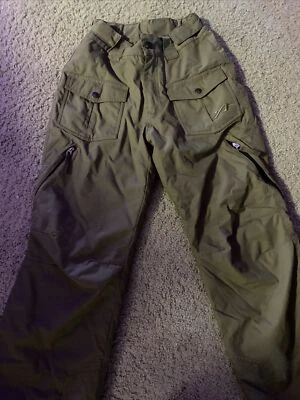 ORAGE Snow Snowboard Ski Pants Youth Kid's Brown Insulated - Size 10 - Image 1 of 4