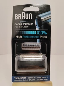 Braun Replacement Foil & Cutter Series 1 CruZer Face 10B/20B - NEW, SEALED - Picture 1 of 2