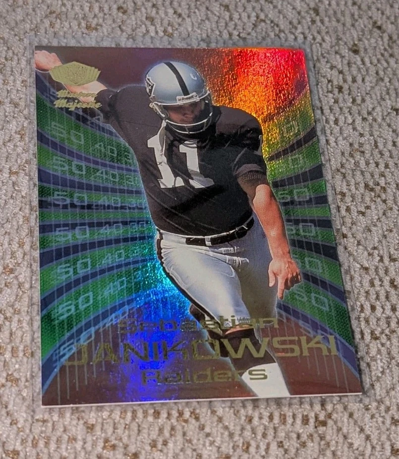 2000 SEBASTIAN JANIKOWSKI COLLECTOR'S EDGE MASTERS MAJESTIC /5000 (RAIDERS) - Image 1 of 1