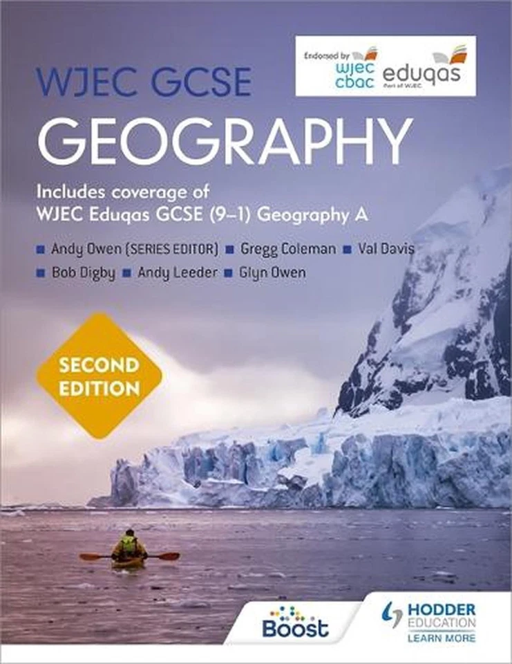 Wjec Gcse Geography Second Edition by Andy Owen Paperback Book - Image 1 of 1
