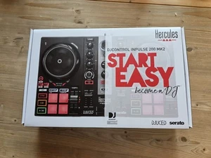Hercules DJControl Inpulse 200 MK2– USB DJ-Controlle – Schwarz - Bild 1 von 2