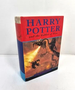 Harry Potter und der Feuerkelch J K Rowling (Bloomsbury UK 1. Auflage HC) - Bild 1 von 5