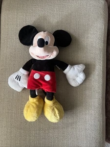 Disney Mickey Mouse Plush 18” Red Shorts Disney Store Exclusive Classic Mickey - Picture 1 of 6