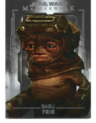 BABU FRIK / 2020 Topps Star Wars Masterwork BASE Trading Card #35 - Image 1 of 2