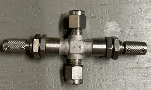 Dosierventil M-Serie, Swagelok/Nupro Doppelmuster, 1/8 OD Röhre, SS-2MGD - Bild 1 von 3