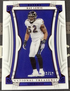 National Treasures Ray Lewis 2022 rojo/52 - Imagen 1 de 2