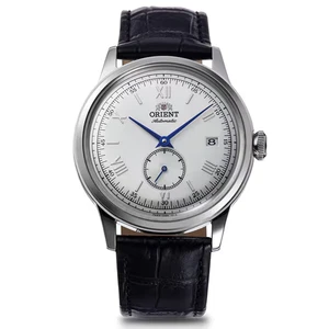 Orient RN-AP0104S Bambino 38 Automatic Leather Dress Men's Watch Japan - Picture 1 of 4