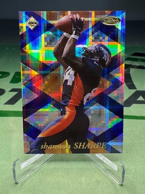 1998 Collector's Edge Masters Shannon Sharpe Super Masters /2000 Denver Broncos - Image 1 of 2
