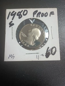 Pair Wasington proof quarters 1980 - Picture 1 of 4