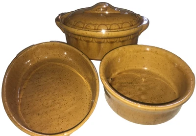 Terrine, Auflaufform, Platte, "Elsässer Keramik , glasiert - Bild 1 von 4