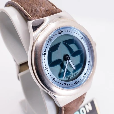 Аналоговые цифровые часы Fossil Relic Big Tic Rare Y2k 38 мм - Изображение 1 из 4