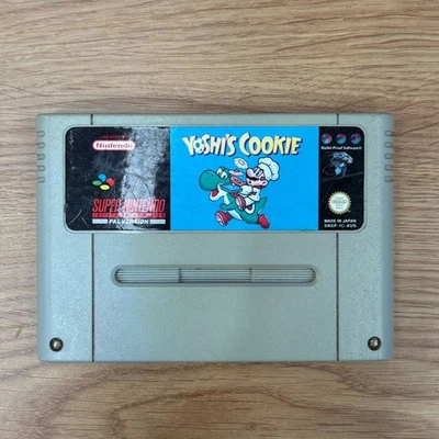 Yoshi's Cookie SNES Super Nintendo Game Cartridge PAL UNTESTED - Image 1 of 4