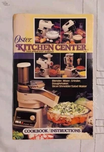 Oster Kitchen Center 1984 Manual del Propietario Instrucciones Libro de Cocina Folleto Recetas - Imagen 1 de 2