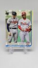 Divisional Foes 2019 Topps Update Series #US260 Harper Visits Freeman At First